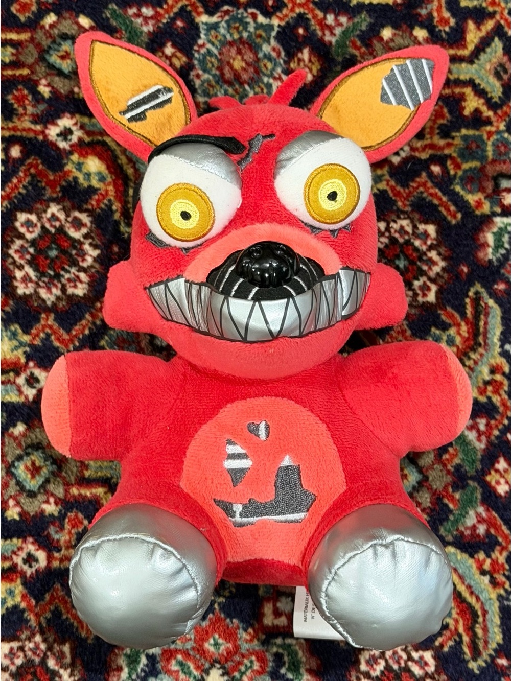 FUNKO FNAF NIGHTMARE PÍRATE FOXY RED PLUSH. 8” stuffed animal